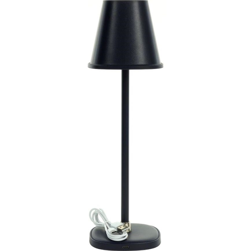 LED Ściemnialna akumulatorowa lampa stołowa LED/3W/1800 mAh ciemnoniebieski