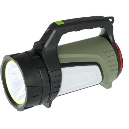 LED Ściemnialna zewnętrzna ładowalna latarka z power bankiem LED/21W/4400mAh IP44