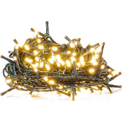 LED Zewnętrzny łańcuch świąteczny 1000xLED 105m ciepła biel IP44