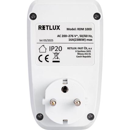 Miernik zużycia energii elektrycznej 3680W/230V