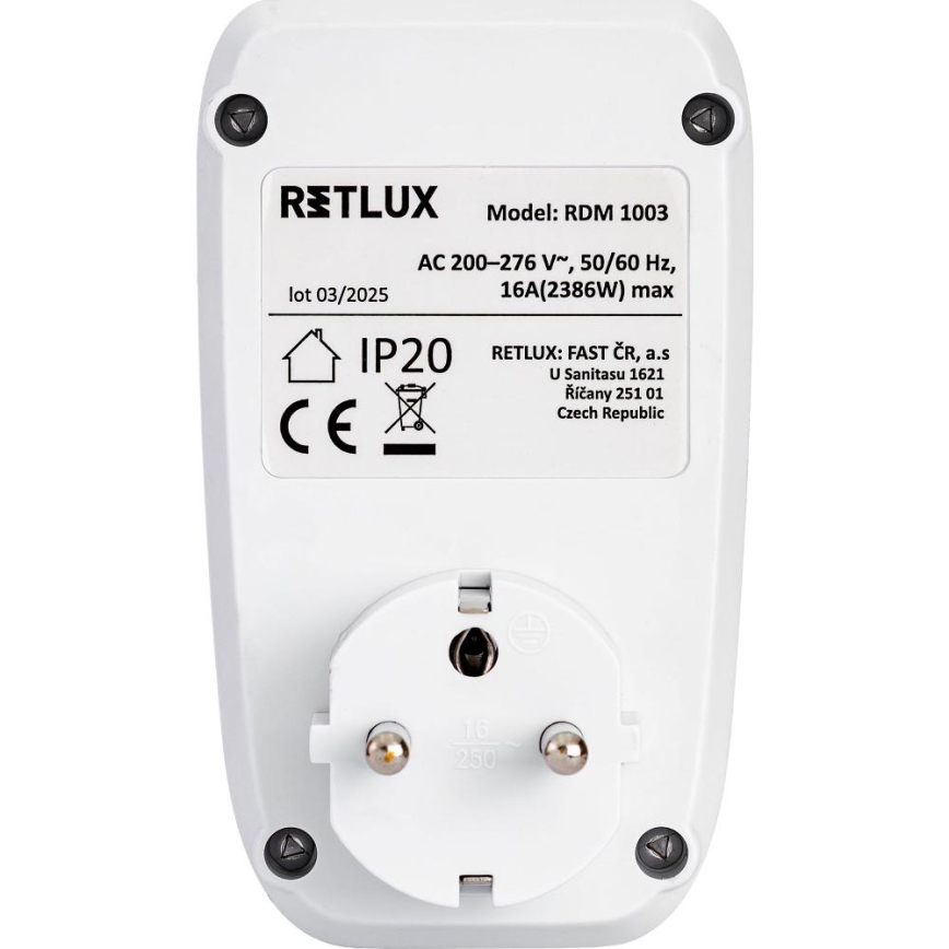 Miernik zużycia energii elektrycznej 3680W/230V