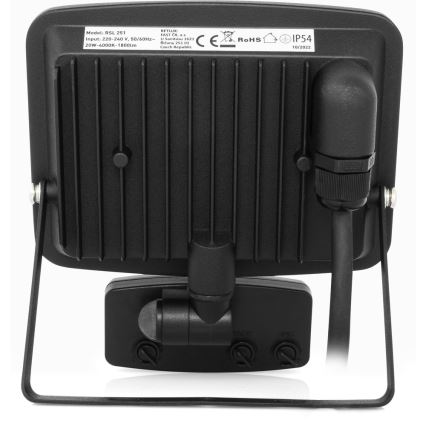 Reflektor LED bez ramki z czujnikiem LED/20W/230V 4000K IP65