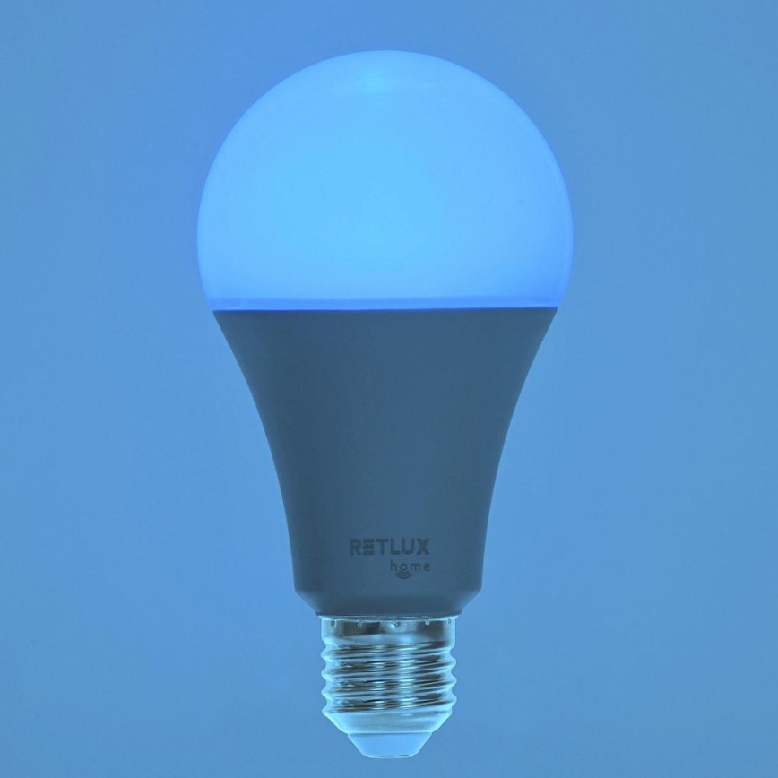 Ściemniana żarówka LED RGBW A70 E27/14W/230V 2700-6500K Wi-Fi Tuya