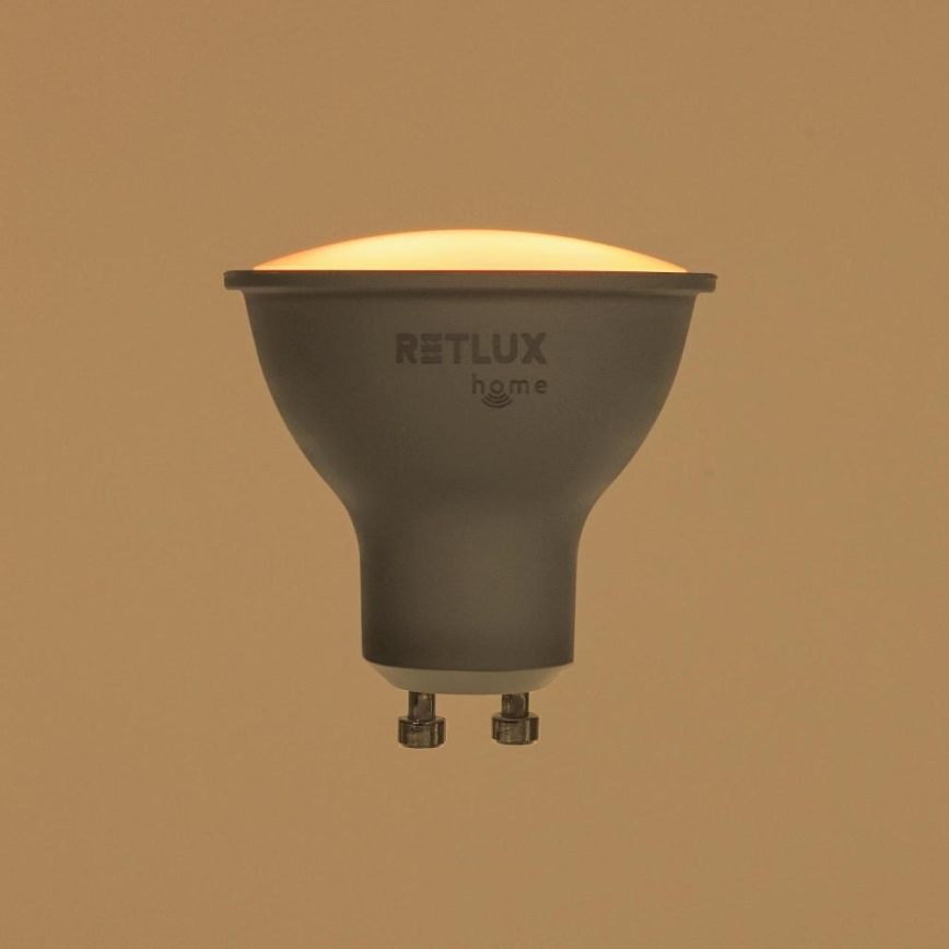Ściemniana żarówka LED RGBW MR16 GU10/4,5W/230V 2700-6500K Wi-Fi Tuya