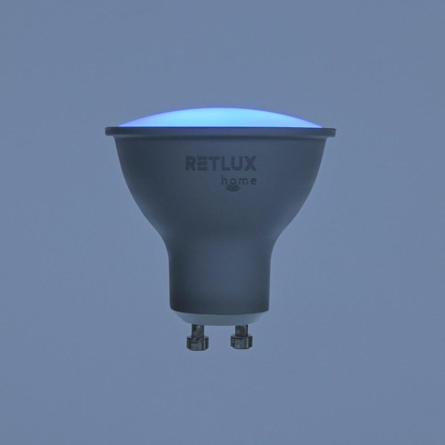 Ściemniana żarówka LED RGBW MR16 GU10/4,5W/230V 2700-6500K Wi-Fi Tuya