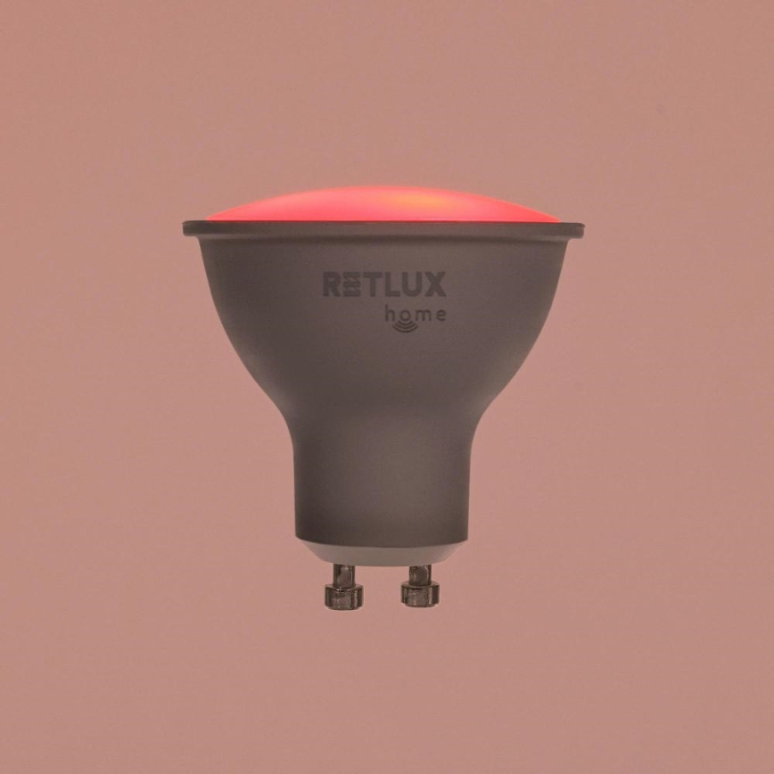 Ściemniana żarówka LED RGBW MR16 GU10/4,5W/230V 2700-6500K Wi-Fi Tuya