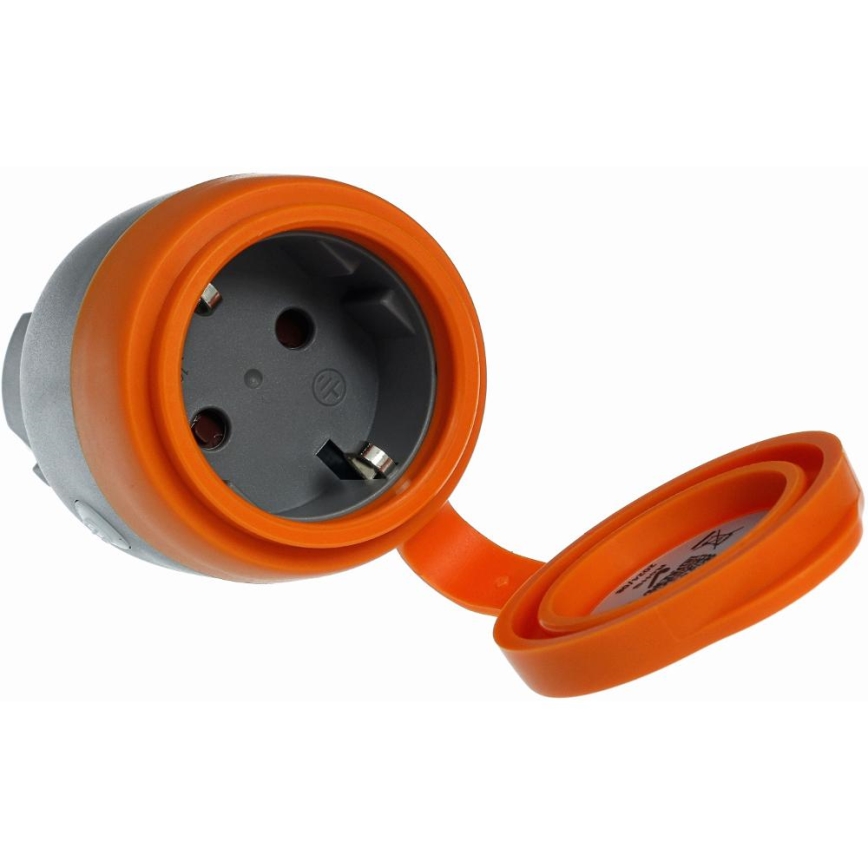 Smart zewnętrzne gniazdo 3680W/230V/Typ F SCHUKO/16A Wi-Fi IP44