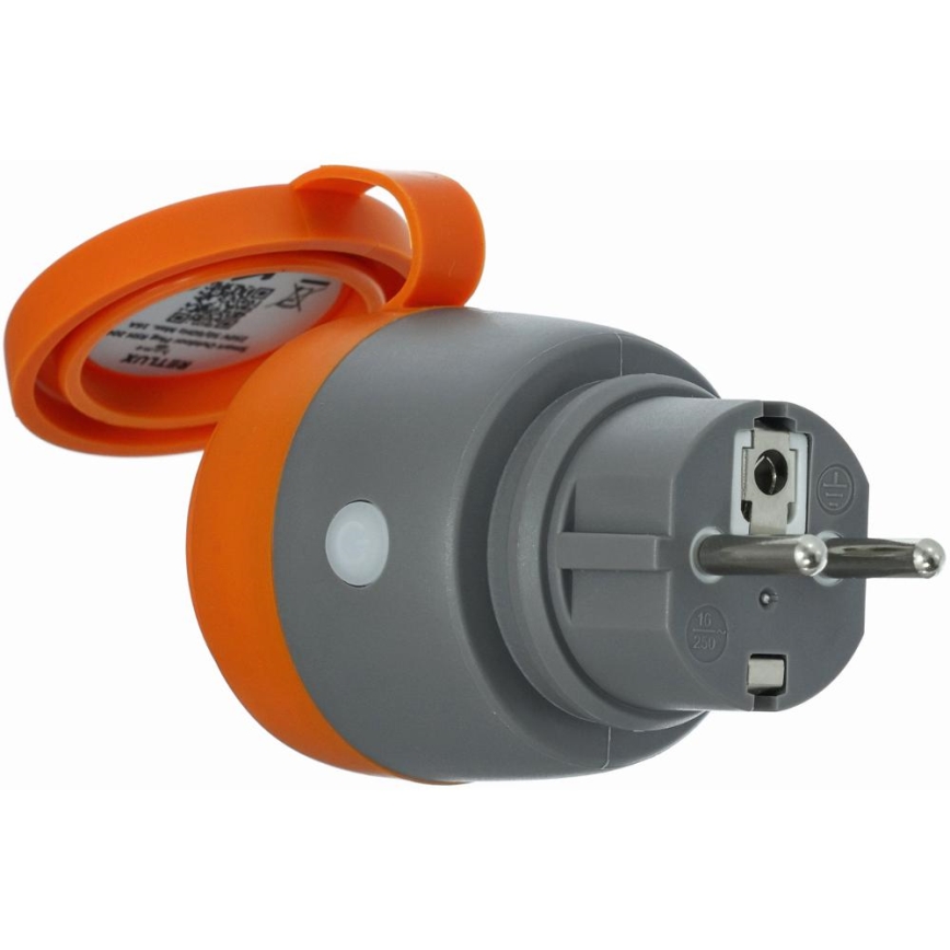 Smart zewnętrzne gniazdo 3680W/230V/Typ F SCHUKO/16A Wi-Fi IP44