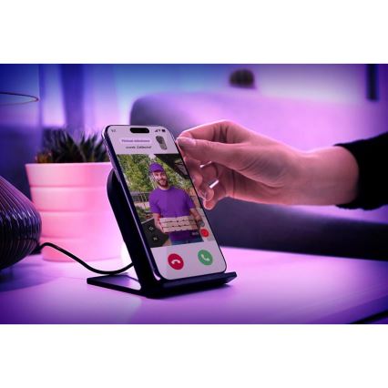 Dzwonek wideo z czujnikiem ruchu 5MPx 1440p 5200 mAh Wi-Fi IP65 antracyt