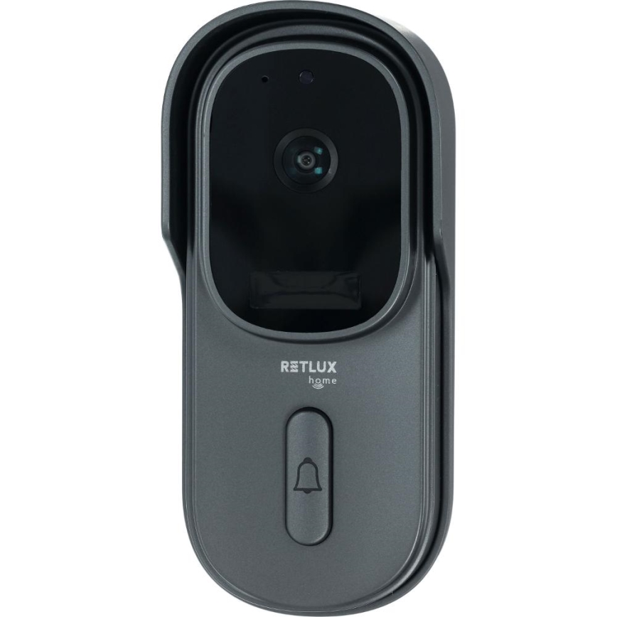 Dzwonek wideo z czujnikiem ruchu 5MPx 1440p 5200 mAh Wi-Fi IP65 antracyt