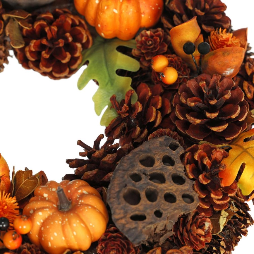 Wieniec jesienny HALLOWEEN śr. 35 cm