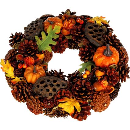 Wieniec jesienny HALLOWEEN śr. 35 cm