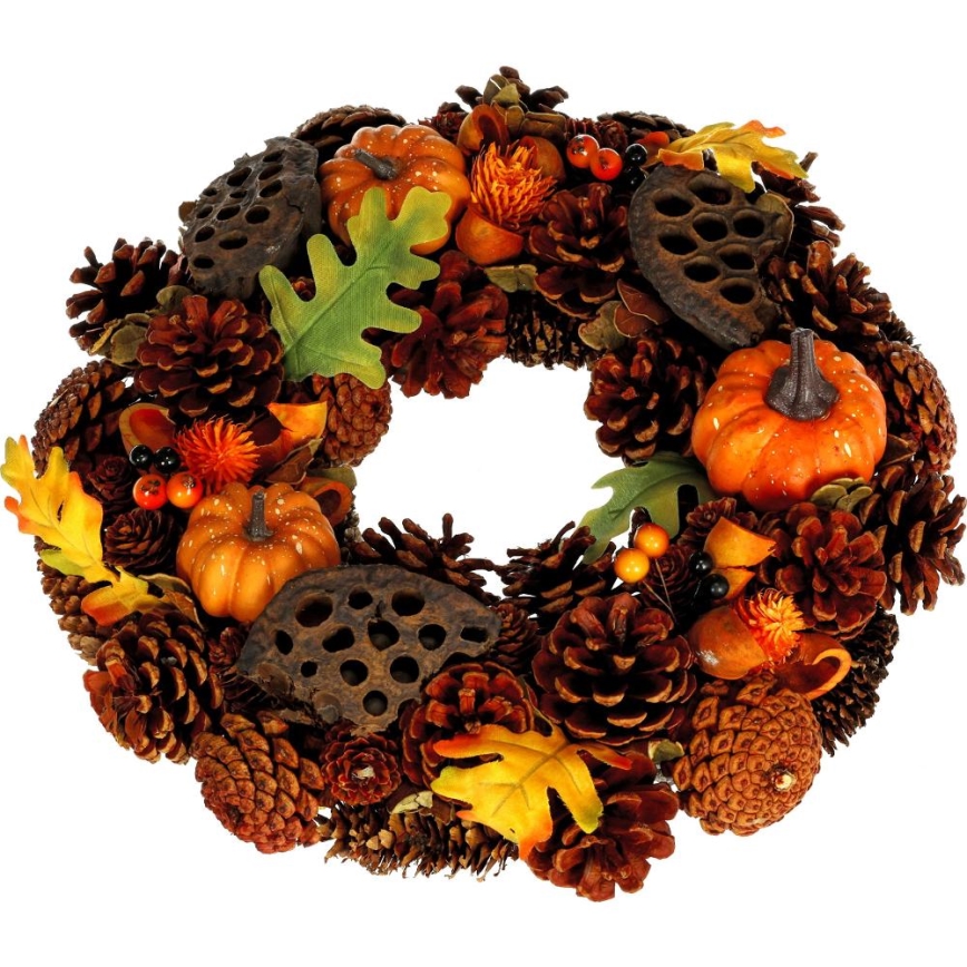 Wieniec jesienny HALLOWEEN śr. 35 cm