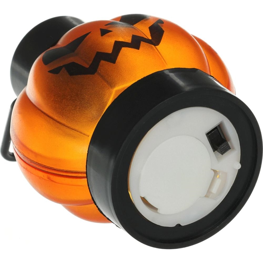 ZESTAW 6x LED Dekoracja HALLOWEEN LED/1xCR2032/ciepła biel dynie
