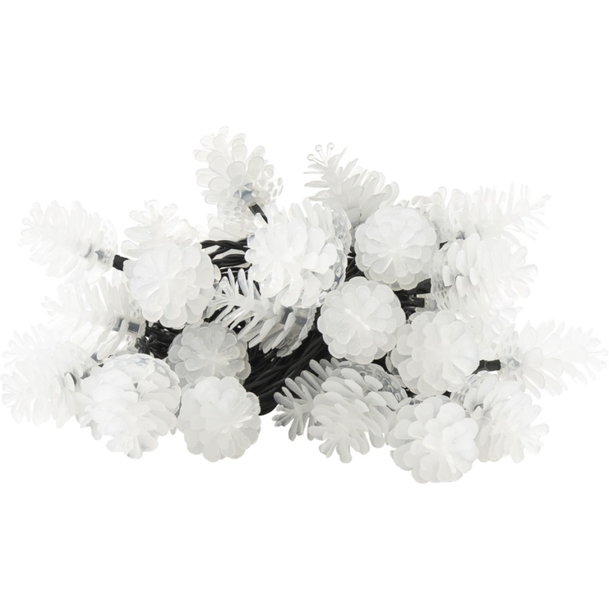 Zewnętrzny łańcuch świetlny LED 80 diod, 25 m, IP44, wielokolorowy