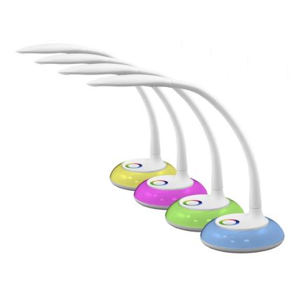 LED Lampa stołowa COSMOS LED-RGB/6,5W/230V biały