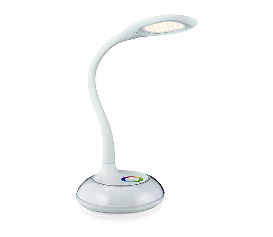 RGB LED Lampa stołowa COSMOS 6,5W/230V biała