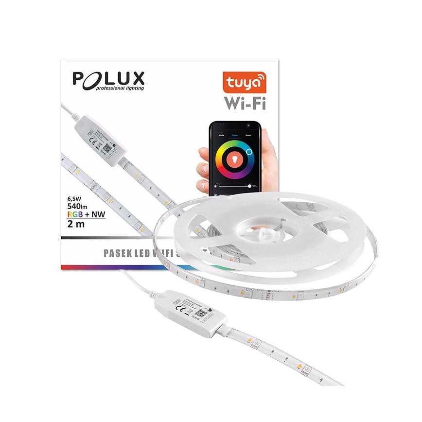 RGB LED Ściemnialna taśma zewnęrzna Wi-fi LED/6,5W/IP65 2 m Tuya