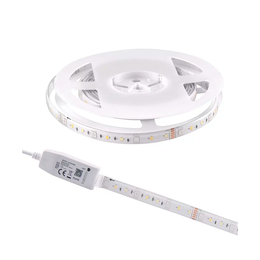 RGB LED Ściemnialna taśma zewnętrzna Wi-fi LED/8W IP65 2 m Tuya
