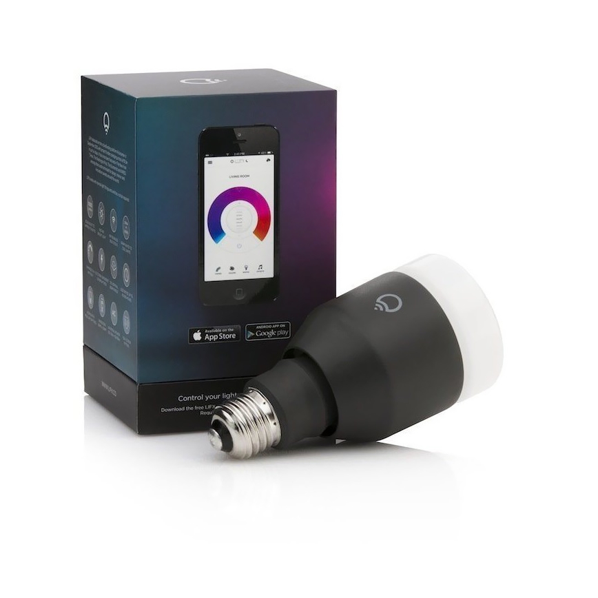 RGB LED Żarówka LIFX E27/17W/230V WiFi