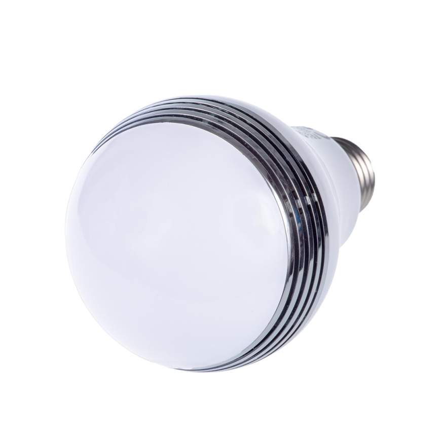 RGB LED żarówka z głośnikiem Bluetooth E27/8W/230V 2700K