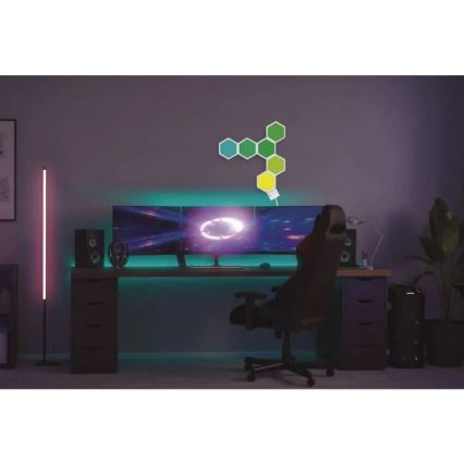 RGBIC Lampa ściemnialna stołowa GoSmart LED/5,5W/230V Wi-Fi Tuya