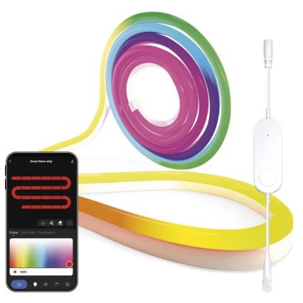 RGBIC LED Taśma ściemnialna GoSmart LED/33W/230V 5 m Wi-Fi Tuya