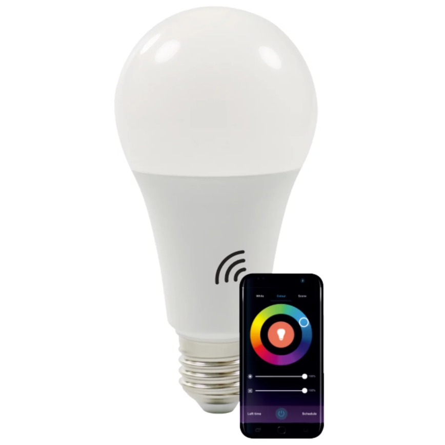 RGBW LED Żarówka ściemnialna A65 E27/11W/230V 2700-6500K Wi-Fi Tuya