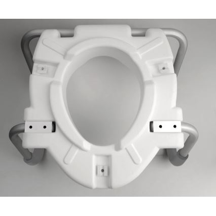 Ridder - Podwyższana deska sedesowa z uchwytami, biała