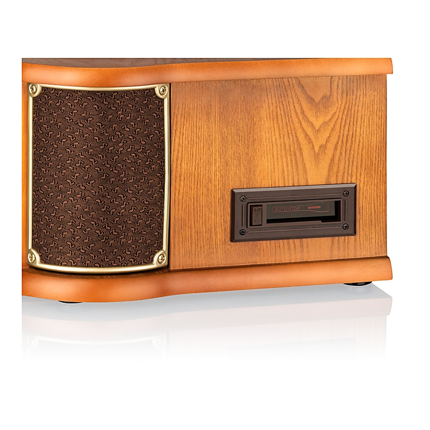 Roadstar HIF-1993D+BT- Hi-Fi z DAB/DAB+, gramofonem, odtwarzaczem CD i magnetofonem 80W/230V + pilot zdalnego sterowania