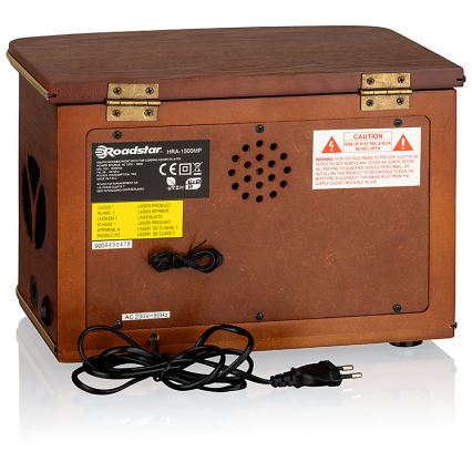 Roadstar HRA-1500UEMP - Radio z CD i USB 32W/230V + pilot zdalnego sterowania