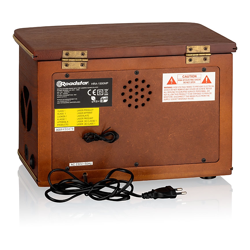 Roadstar HRA-1500UEMP - Radio z CD i USB 32W/230V + pilot zdalnego sterowania