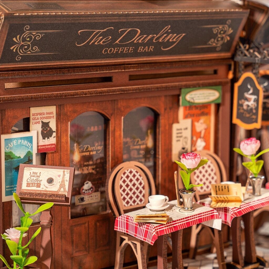 RoboTime - 3D układanka LED Podpórka do książek Spotkanie w pasażu z książkami 2xAAA