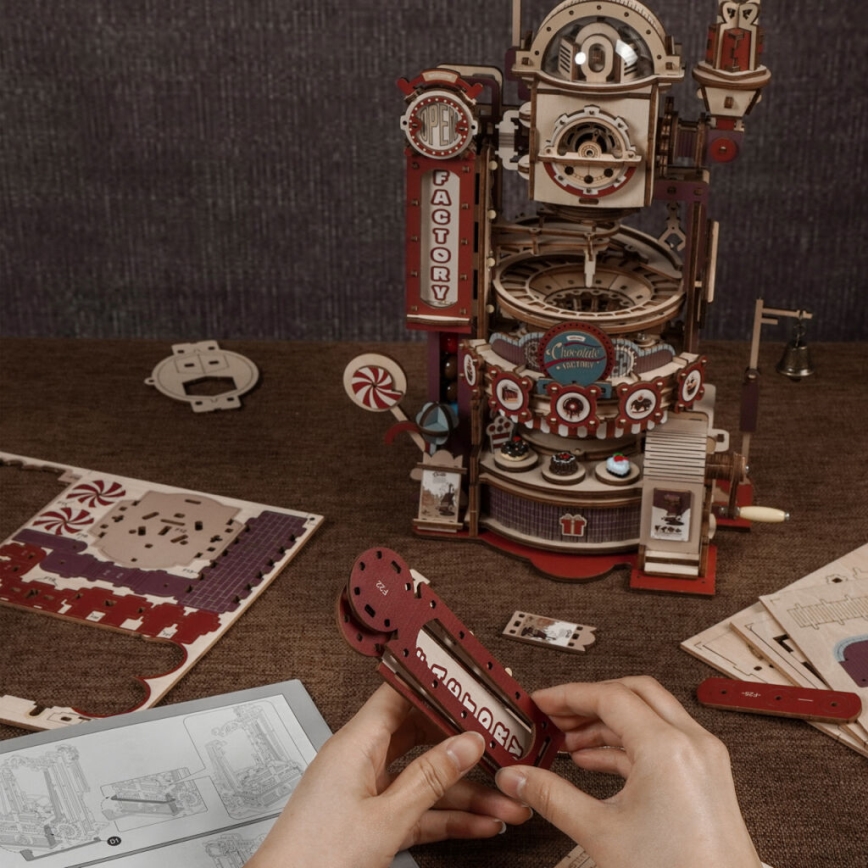 RoboTime - 3D marmurowa łamigłówka Fabryka czekolady