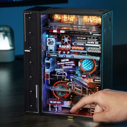 RoboTime - 3D mechaniczna marmurowa łamigłówka Miasto z przeszłości