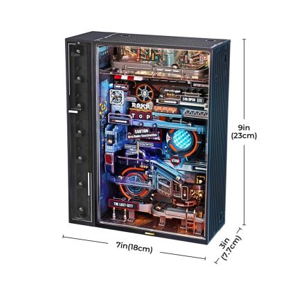 RoboTime - 3D mechaniczna marmurowa łamigłówka Miasto z przeszłości