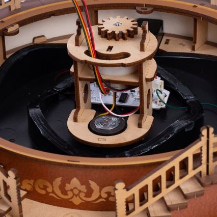 RoboTime - 3D układanka pozytywki Klasyczna karuzela 5V