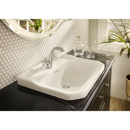 Roca A3270A5000 - Umywalka wpuszczana CARMEN 60x45 cm ceramika/biały