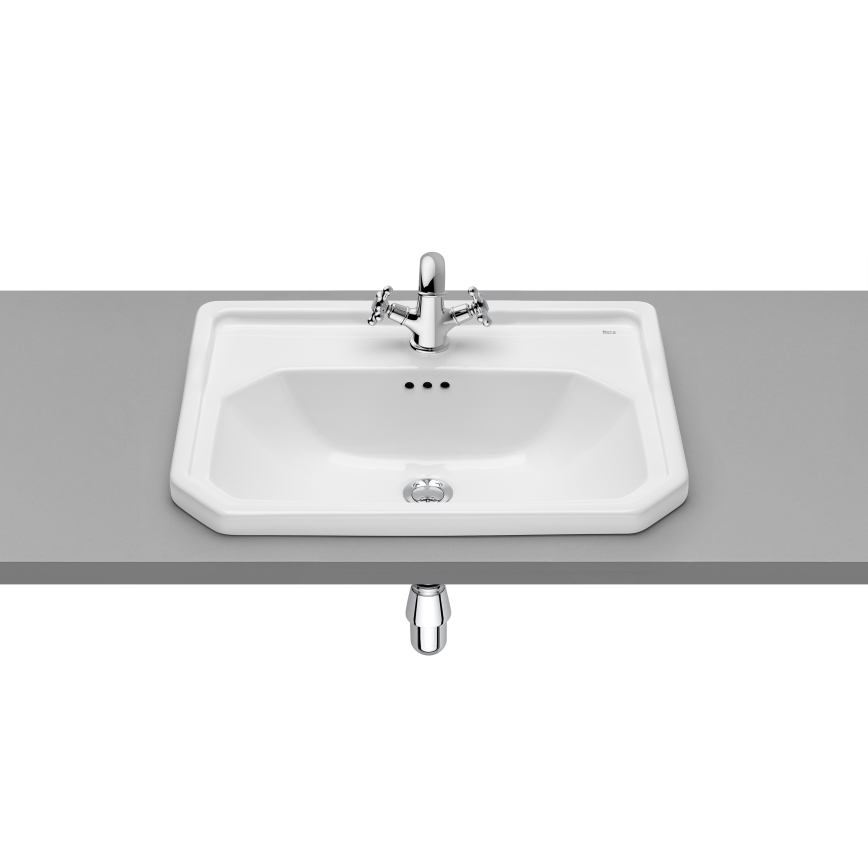 Roca A3270A5000 - Umywalka wpuszczana CARMEN 60x45 cm ceramika/biały