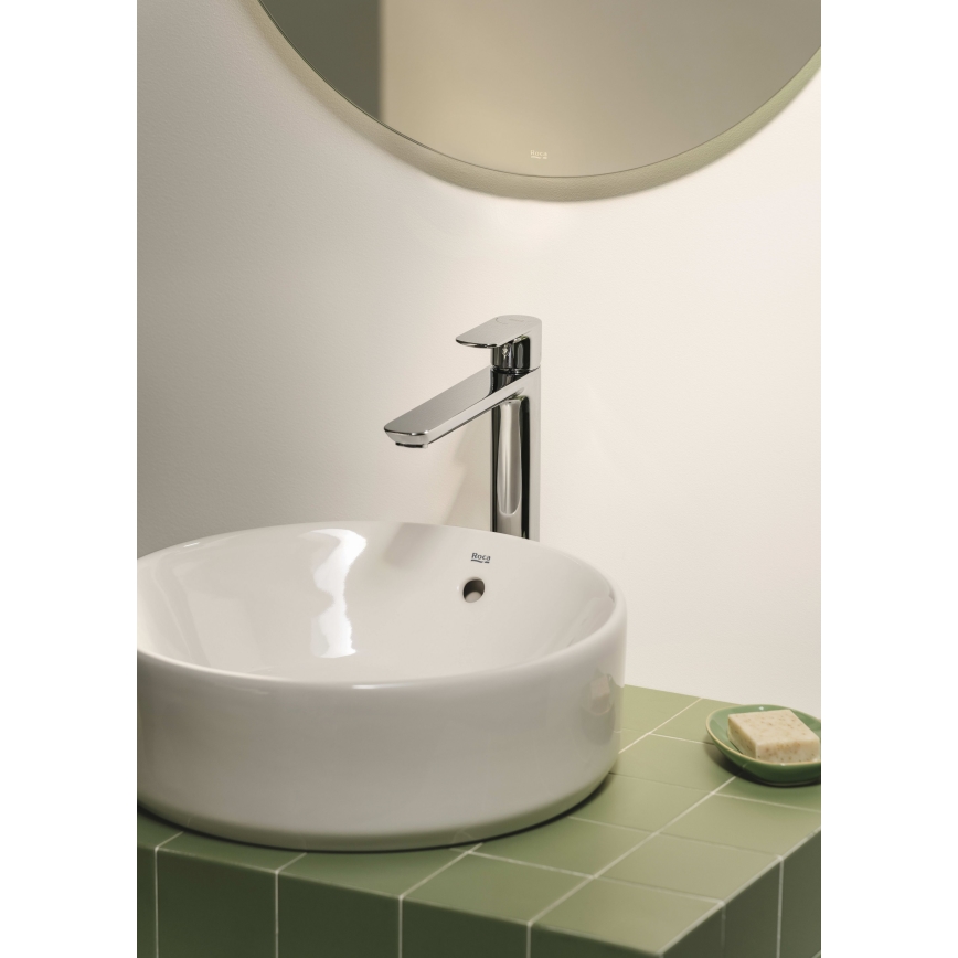 Roca A3270MJ000 - Umywalka nablatowa GAP śr. 39 cm ceramika/biały