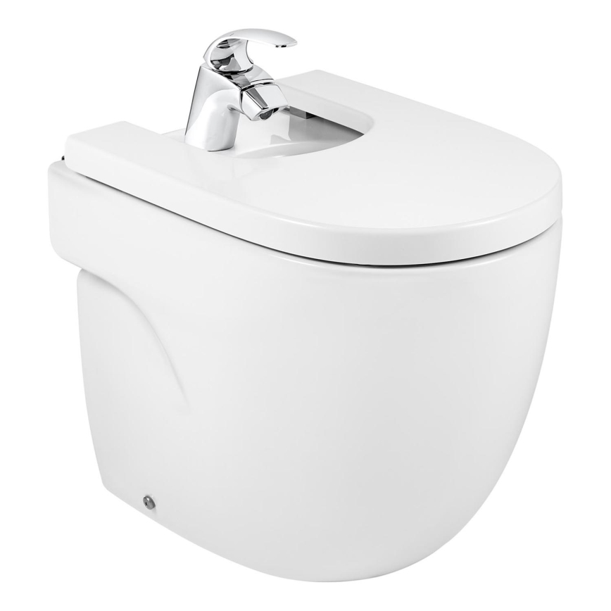 Roca A357247000 - Bidet stojący MERIDIAN ceramika/biały