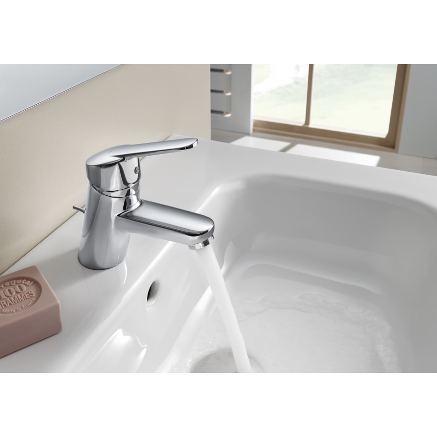 Roca A5A3125C00 - Kran do umywalki VICTORIA 11,7 cm chrom błyszczący