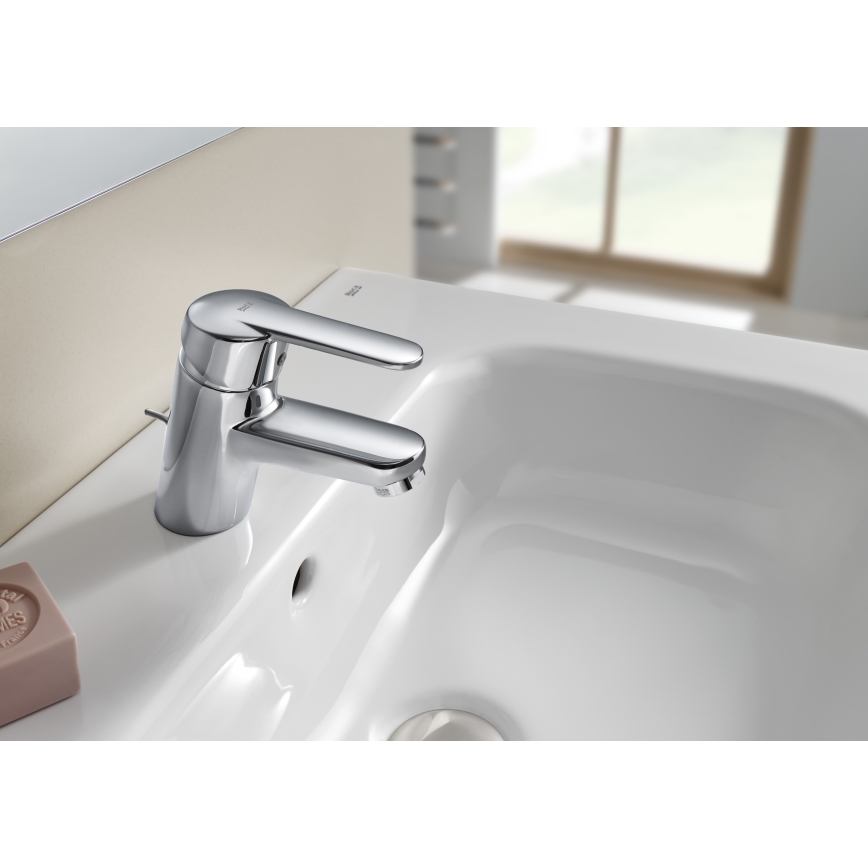 Roca A5A3125C00 - Kran do umywalki VICTORIA 11,7 cm chrom błyszczący
