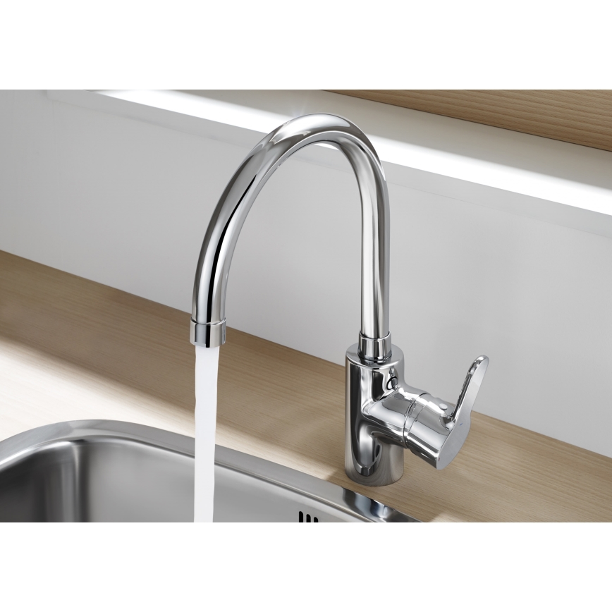 Roca A5A8409C00 - Bateria kuchenna L20 32,5 cm chrom błyszczący
