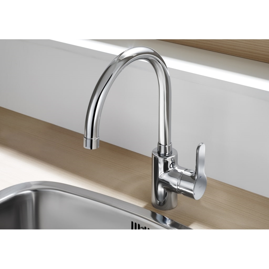 Roca A5A8409C00 - Bateria kuchenna L20 32,5 cm chrom błyszczący