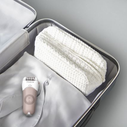 Rowenta - Epilator WET&DRY 4,5W/5V 600 mAh beżowy/złoty