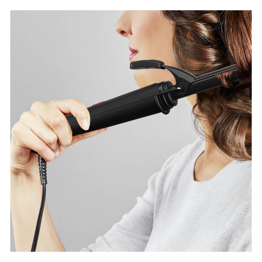 Rowenta - Lokówka CURLING TONG BASIC 25W/230V czarna