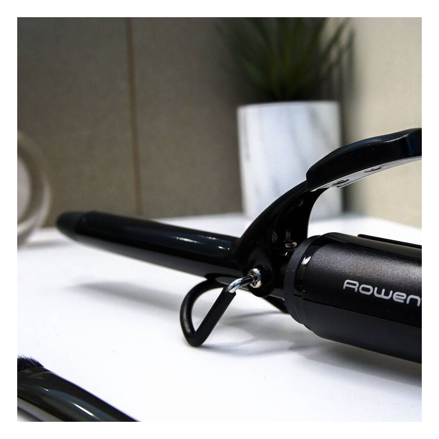 Rowenta - Lokówka CURLING TONG BASIC 25W/230V czarna