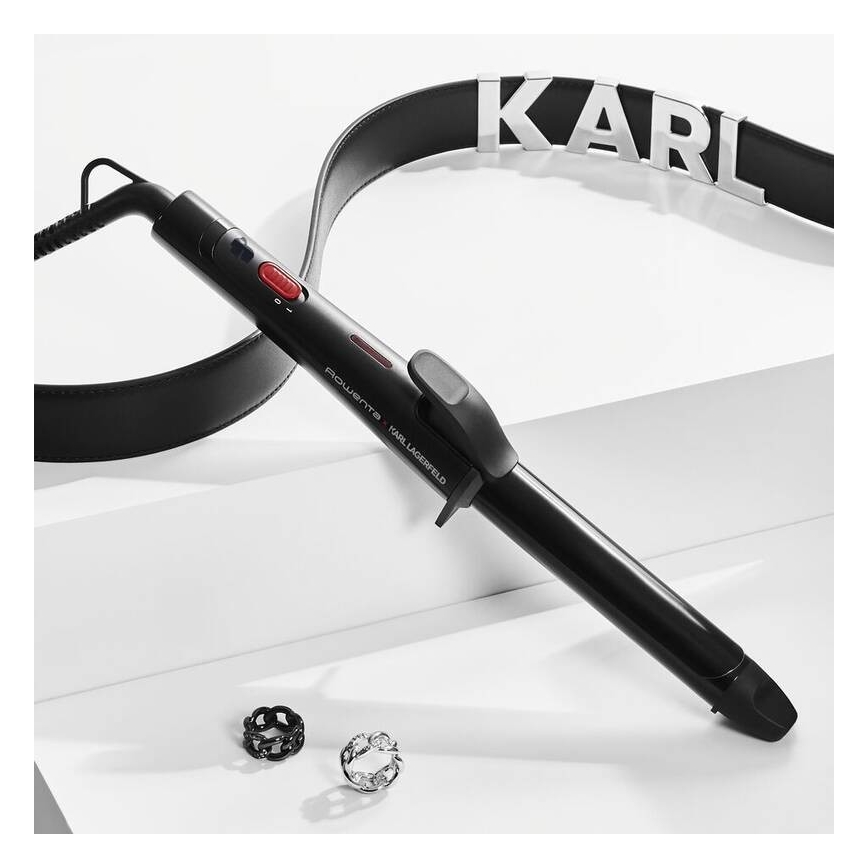 Rowenta - Lokówka KARL LAGERFELD 47W/230V czarna