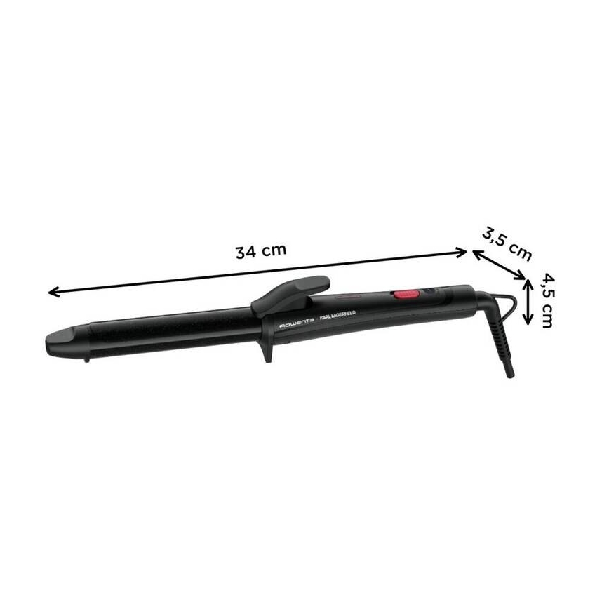 Rowenta - Lokówka KARL LAGERFELD 47W/230V czarna